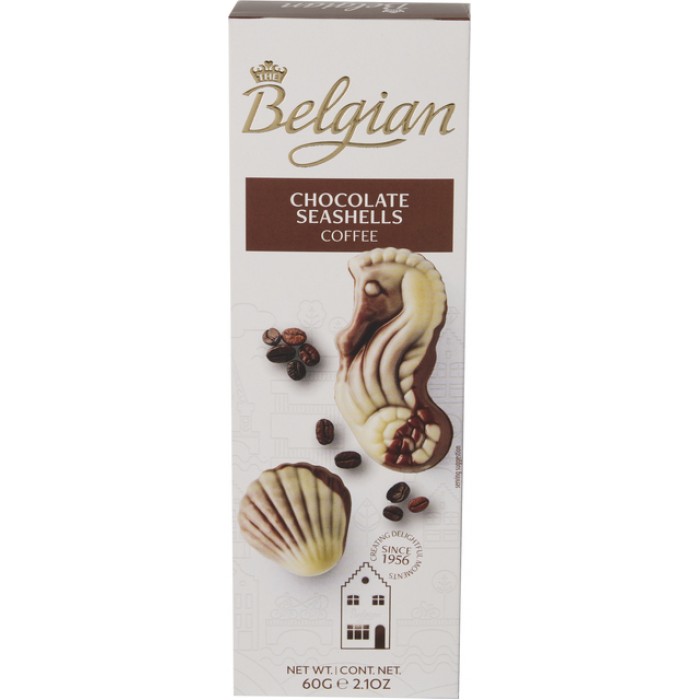 Chocolade The Belgian zeevruchten koffie 60 gram