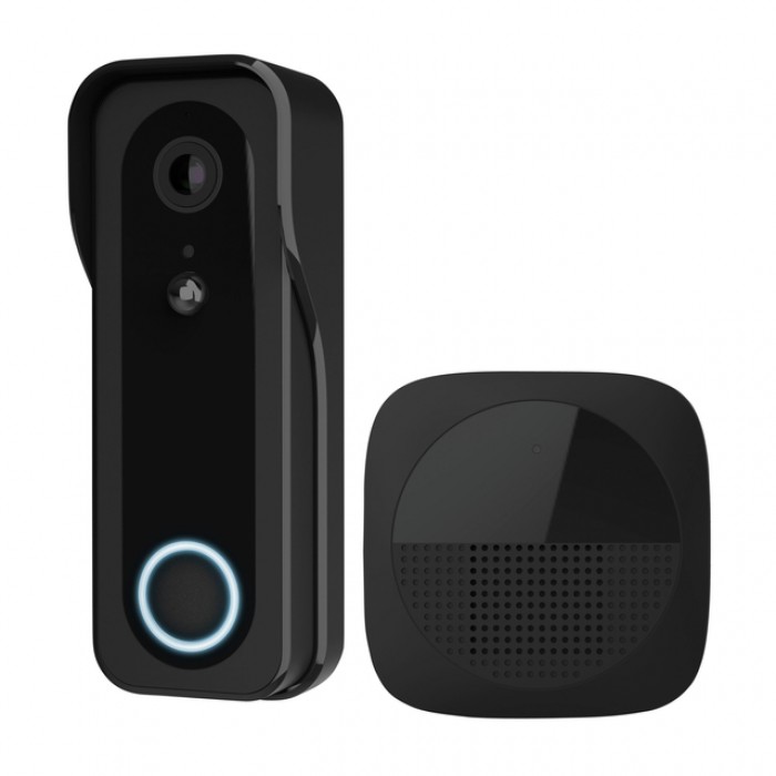 Deurbelcamera Trust DOORCAM-3000B Wi-Fi zwart