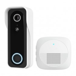 Deurbelcamera Trust DOORCAM-3000 Wi-Fi wit