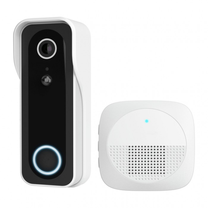 Deurbelcamera Trust DOORCAM-3000 Wi-Fi wit