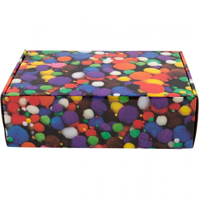 Pompons Creativ Company doos &agrave; 720 stuks assorti