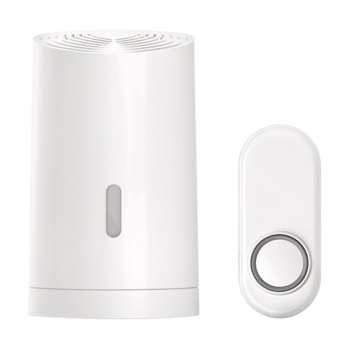 Draadloze deurbelset KlikAanKlikUit ACDB-9000AC wit