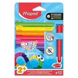 Kleurpotlood Maped Color'Peps Infinity set &agrave; 12 kleuren