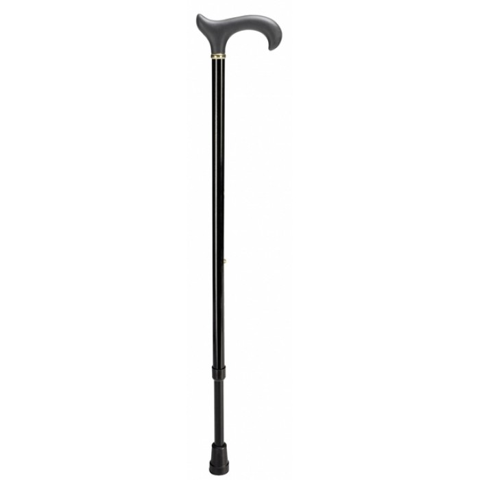 Wandelstok Able2 soft derby handvat zwart