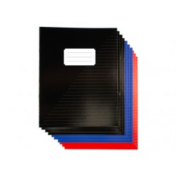 Schrift Kangaro A5 lijn 160 pagina's 60gr assorti pak &agrave; 10 stuks