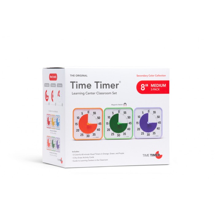 Time Timer medium classroom set primair