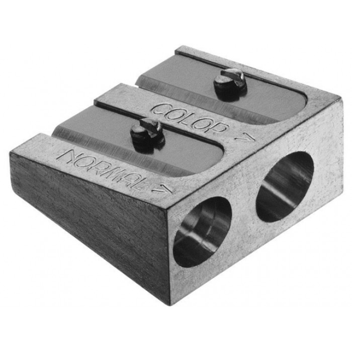 Puntenslijper Faber Castell Artist metaal dubbel