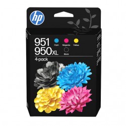 Inktcartridge HP C3WK1AE 950XL/951 zwart + 3 kleuren