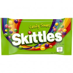 Snoep Skittles crazy sour zak 45gr