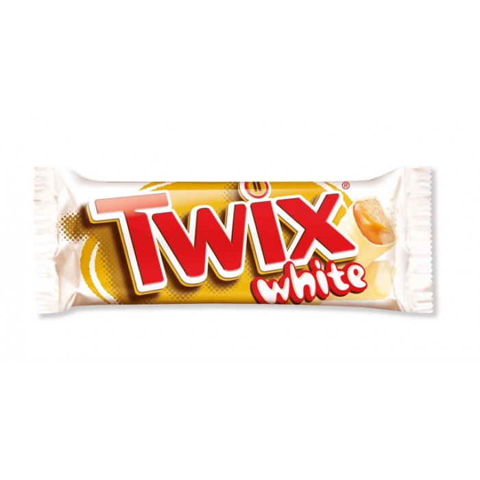 Chocolade Twix white reep 46 gram