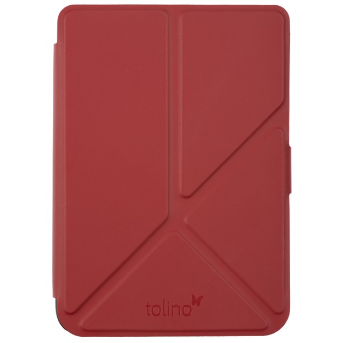 E-reader beschermhoes Tolino Shine Origami rood