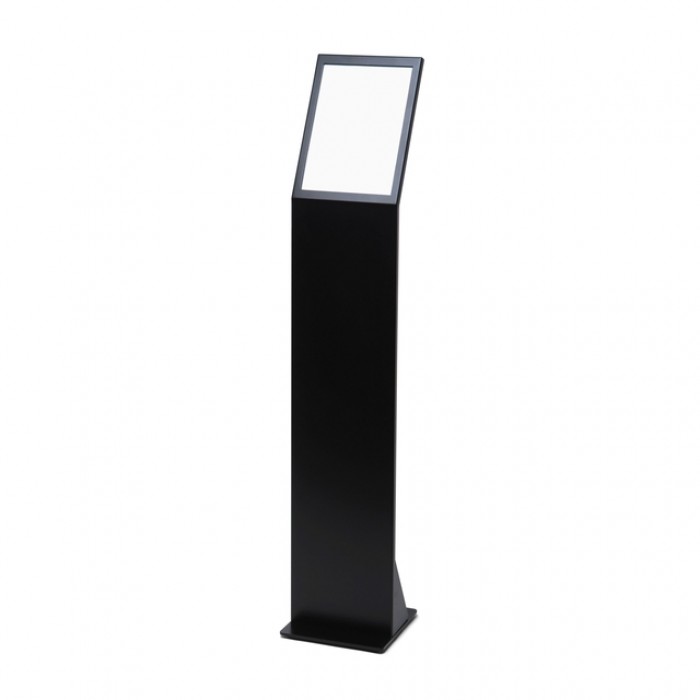 Menustandaard Office magnetisch acryl vak A4 zwart