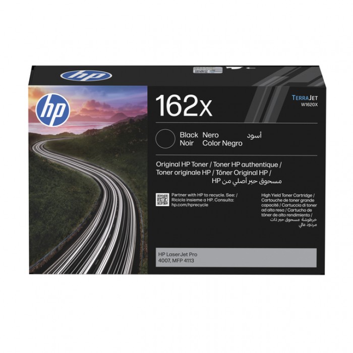 Tonercartridge HP W1620X 162X zwart