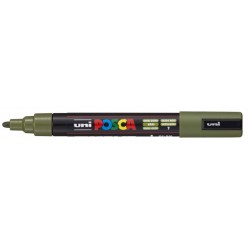 Paintmarker Uni POSCA PC5M medium kaki groen