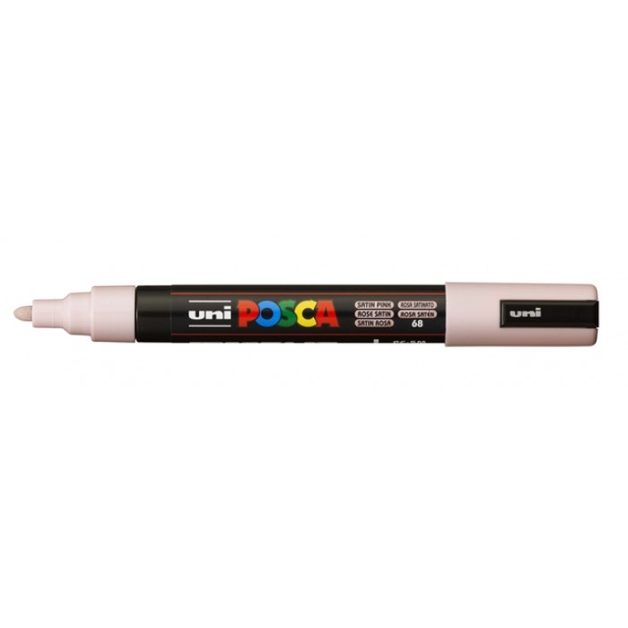 Paintmarker Uni POSCA PC5M medium satijn roze