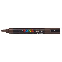 Paintmarker Uni POSCA PC5M medium donkerbruin