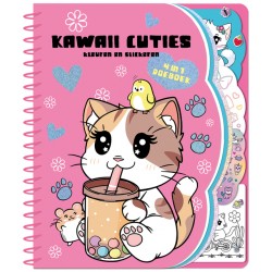 Doeboek Kawaii cuties 4 in 1