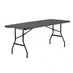 Vouwtafel BRASQ 180x70x74cm&nbsp;FT180 zwart