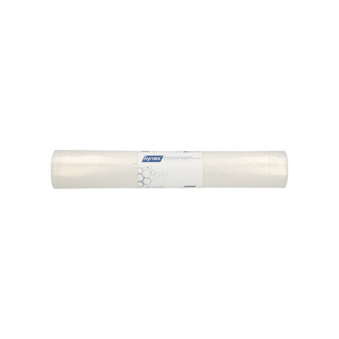 Afvalzak Hynex 70/15x200cm LDPE recycled T80 400L transparant ponsgaten rol &agrave; 5 stuks
