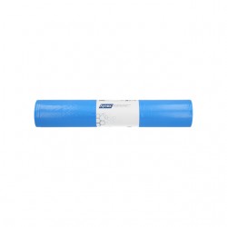 Afvalzak Hynex 70x110cm LDPE recycled T60 120L blauw rol &agrave; 20 stuks