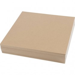 Masonite plaat Creativ Company 30x30x0,25cm 20 stuks