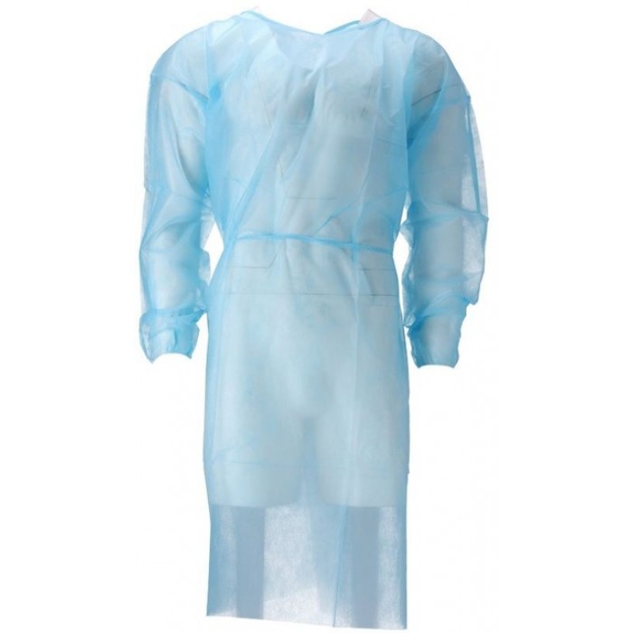 Isolatieschort CMT PP non woven 120x140cm blauw