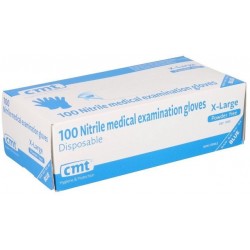 Handschoen CMT XL soft nitril blauw 100 stuks