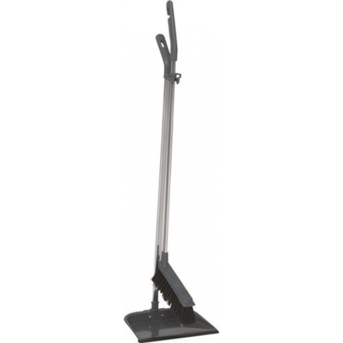 Stofblikset Vikan ErgoClean met veger  900mm grijs