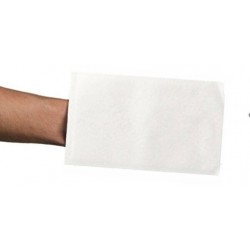 Washand CMT Molton Non woven droog wit