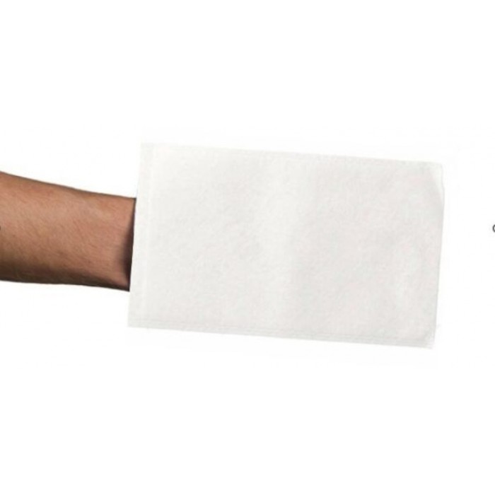 Washand CMT Molton Non woven droog wit