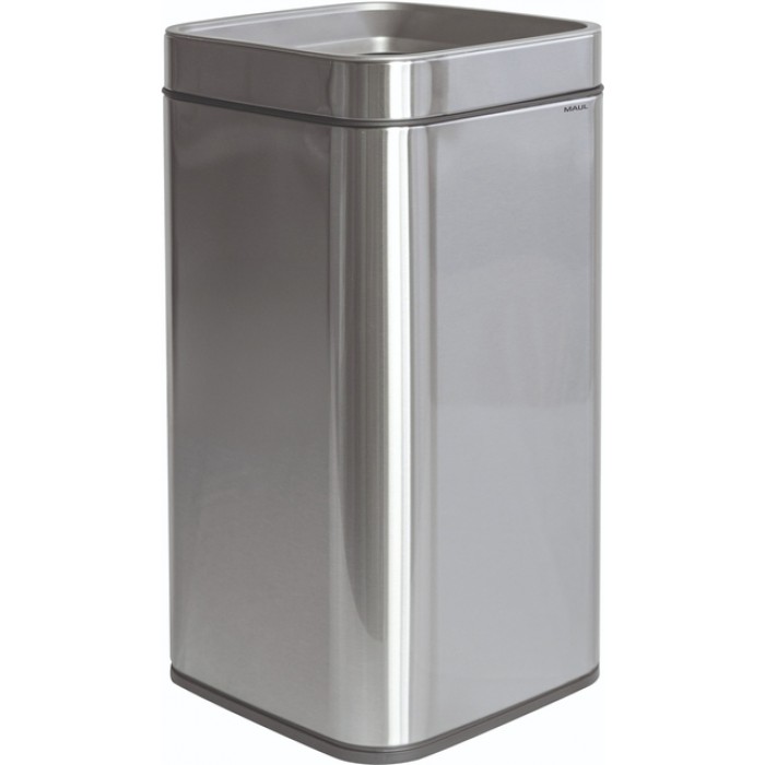 Afvalbak MAUL Prime 25 liter met inwerpopening rvs