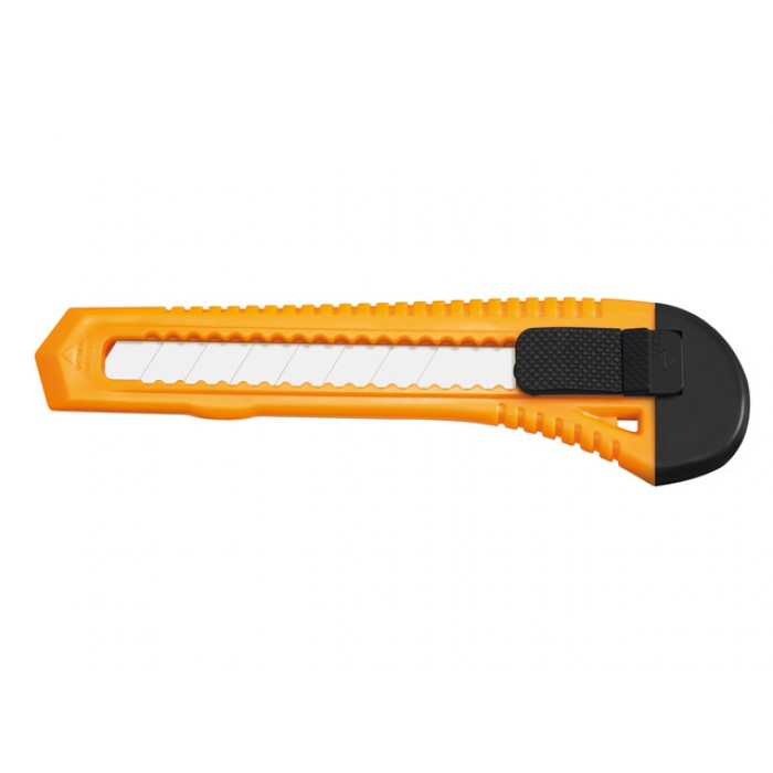 Snijmes Westcott Office 18mm met schuifsluiting oranje