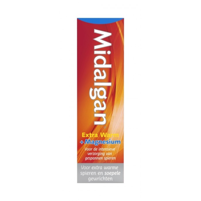 Spierbalsem Midalgan Extra Warm + Magnesium 60gr