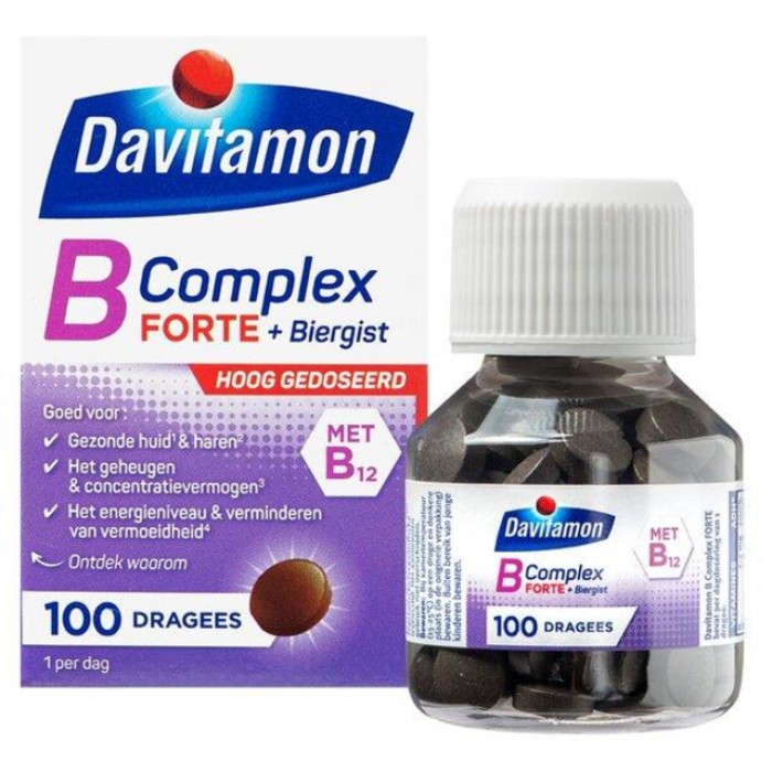 Vitamine B Davitamon Complex Forte 100 stuks
