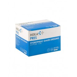 Kompres Hekapres hydrofiel 5x8,5cm steriel