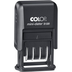 Datumstempel Colop Printer Mini S 120 Nederlands zwart