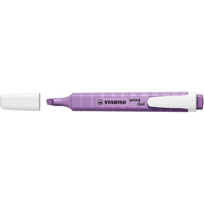 Markeerstift STABILO Swing cool Wildflower grijsviolet