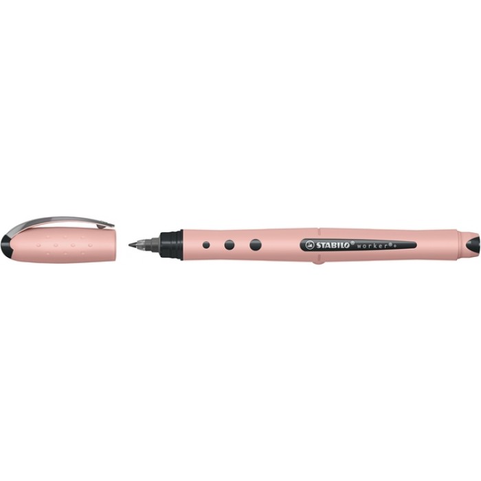 Rollerpen STABILO Worker+ Wildflower medium blush