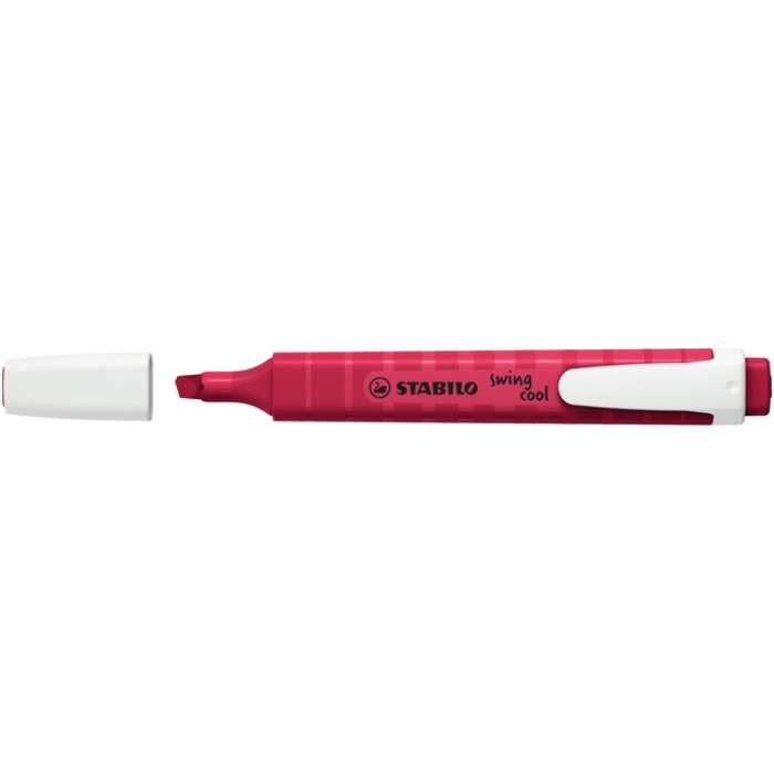 Markeerstift STABILO Swing cool Wildflower bordeaux