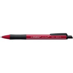Balpen STABILO pointball Wildflower medium bordeaux