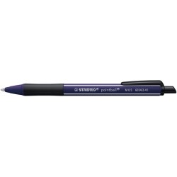 Balpen STABILO pointball Wildflower medium Pruisisch blauw