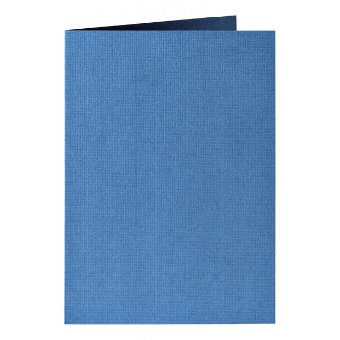 Correspondentiekaart Papicolor dubbel 105x148mm donkerblauw pak à 6 stuks