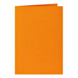 Correspondentiekaart Papicolor dubbel 105x148mm oranje pak à 6 stuks