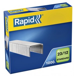 Nieten Rapid 23/12 gegalvaniseerd standaard 1000 stuks