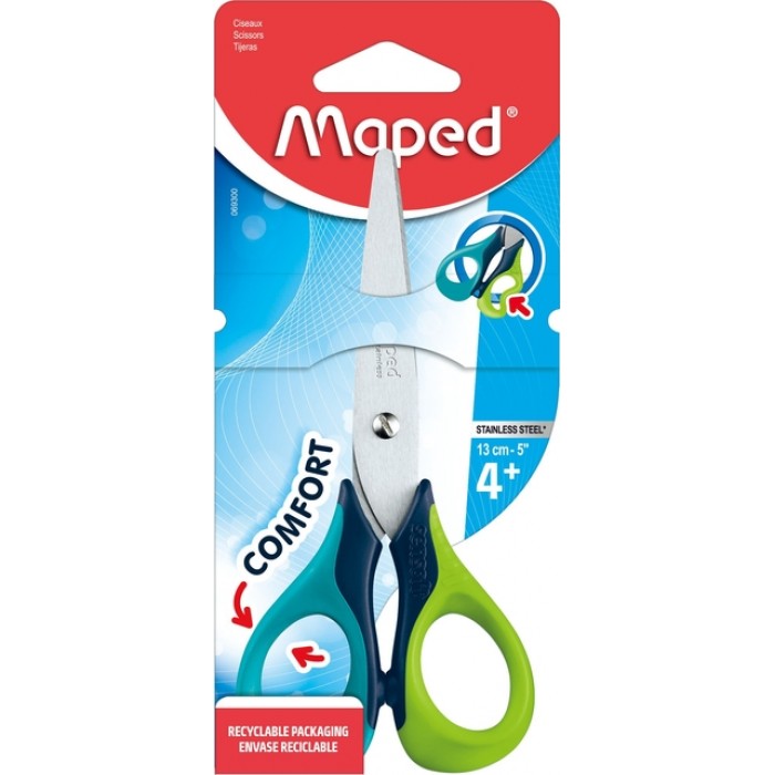Kinderschaar Maped Sensoft 13cm display á 12 stuks assorti