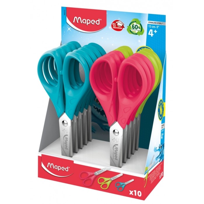 Schaar Maped Essentials 13cm links assorti
