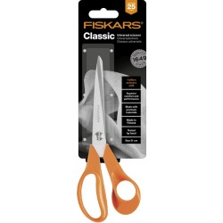 Schaar Fiskars Classic universeel 21cm oranje