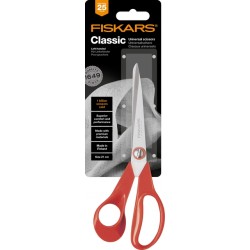 Schaar Fiskars Classic universeel 21cm links rood
