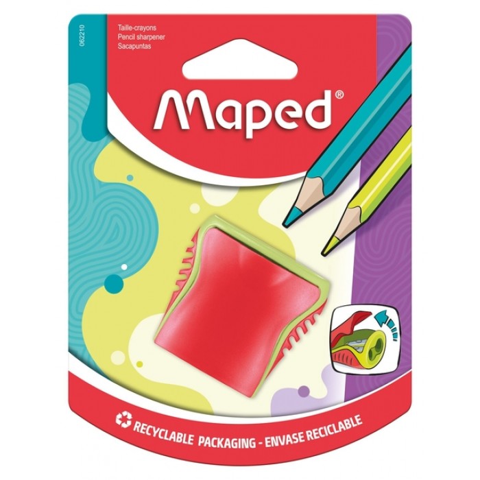 Puntenslijper Maped Boogy 2gaats assorti