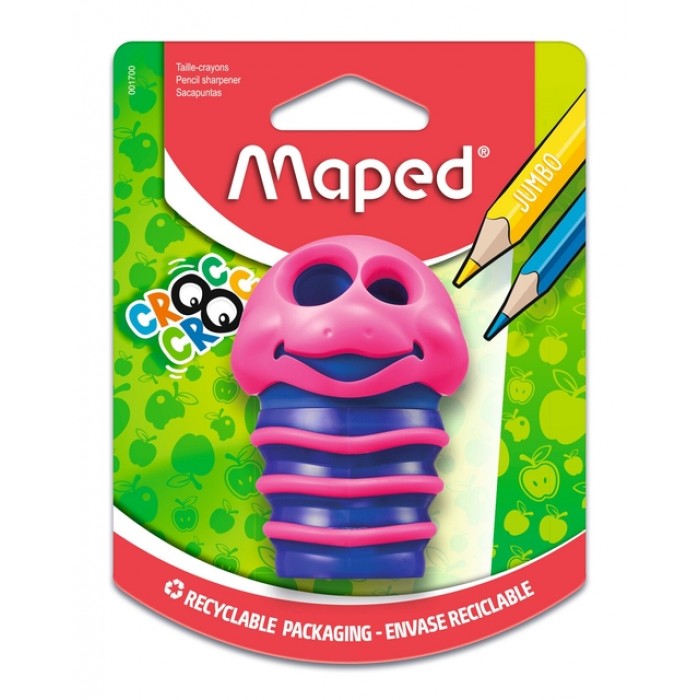 Puntenslijper Maped Croc Croc Bug 2gaats assorti